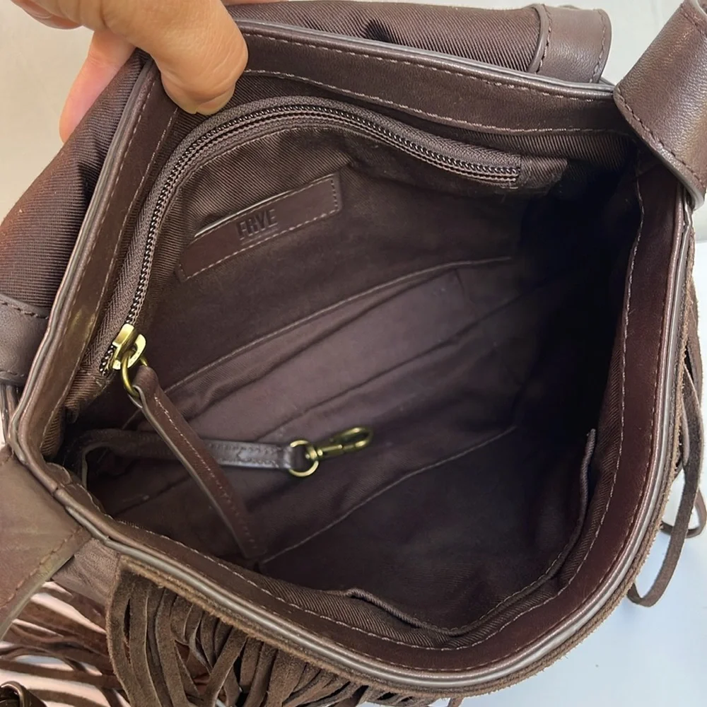 Frye Ray Fringe Saddle Bag - Picture 13 of 17